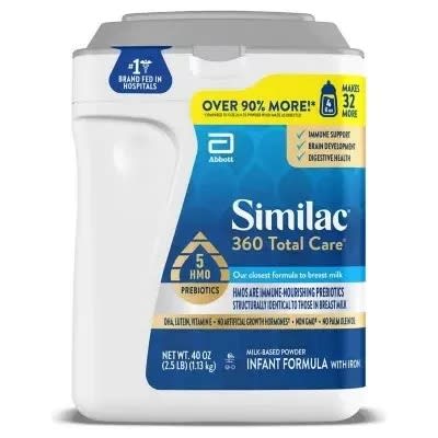Similac 360 Total Care Infant Formula Powder - 40 Oz