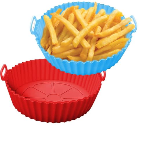 Set Of 2 Silicone Air Fryer Liner - Big Size