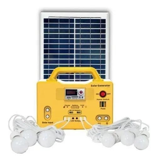 Solar Generator With 30W Solar Panel