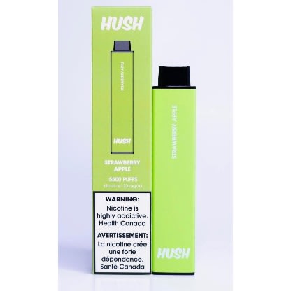 Hush Vape 5500 Puffs - Strawberry Apple