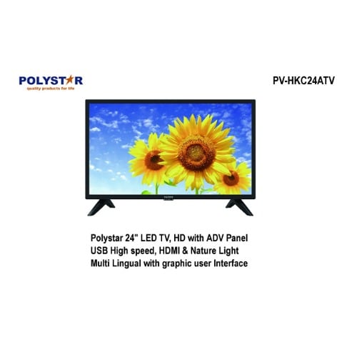 24" Led Tv Hd With Adv Panel
