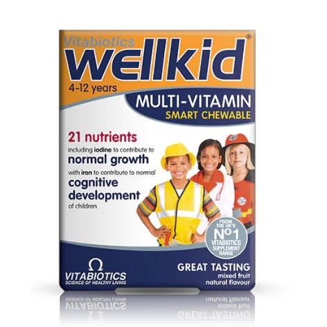 Vitabiotics Wellkid Multi-vitamin Smart Chewables - 30 Capsules