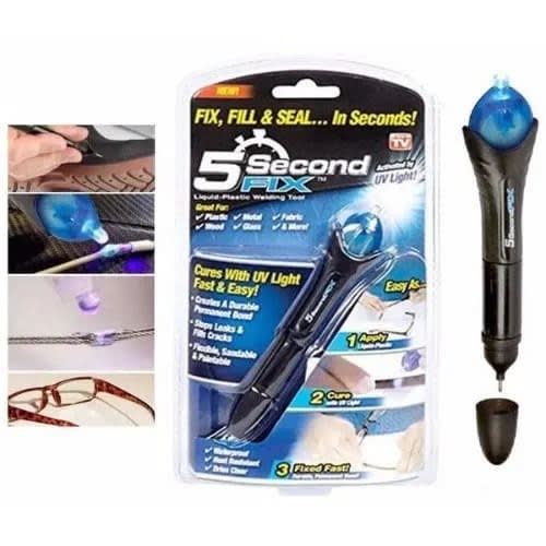 5 Second Fix - Liquid Plastic Welding Compound - Repair, Fix, Fill & Seal Anything