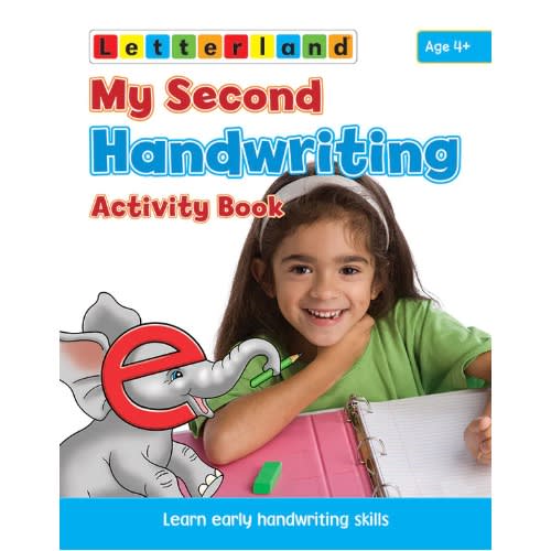 My Second Handwriting Activity Book, Age 4+