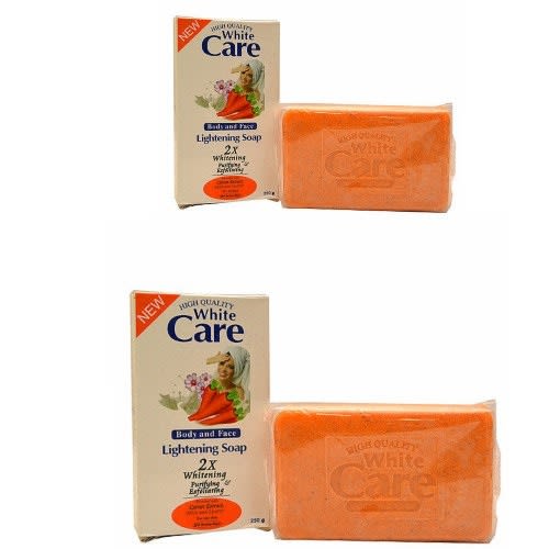 White Care Body & Face Lightening Soap 2pcs - 250g each