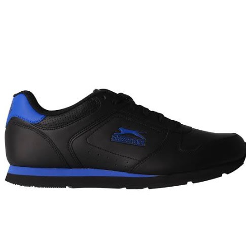 High Top Slazenger Sneakers - Black & Blue