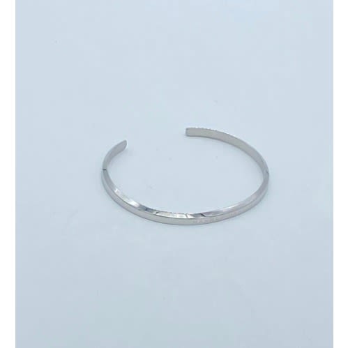 Stainless Steel Men's Link Bracelet - Silver