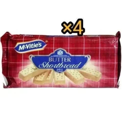 Mcvitie's Butter Shortbread - 120g X 4 Packs