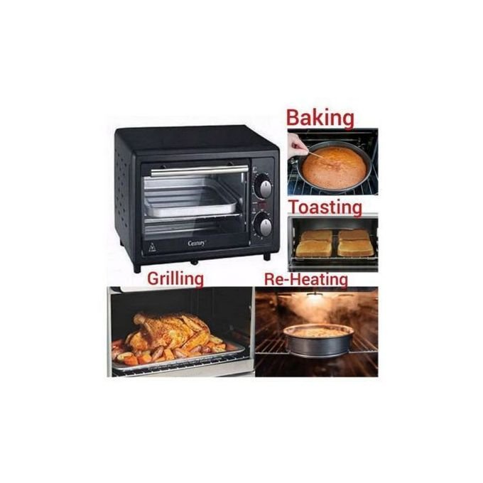 Century Heating + Baking + Toasting + Re-heating & Grilling Oven- 11 Litres