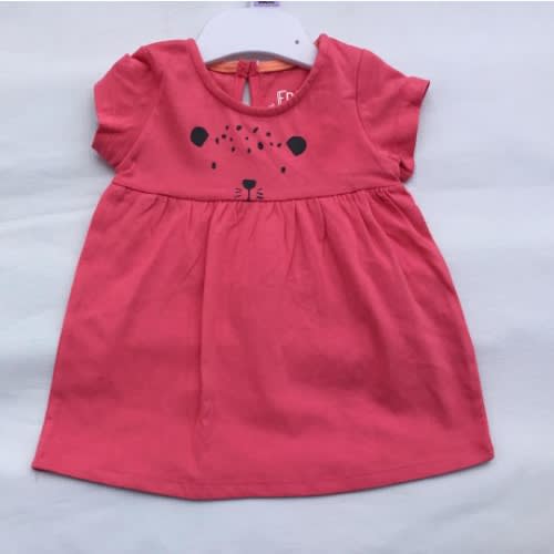 Plain Pink Dress Top