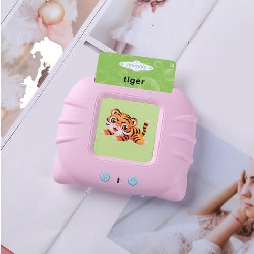 Kids Educational Talking Flash Card Toys with 224 Activities - Pink