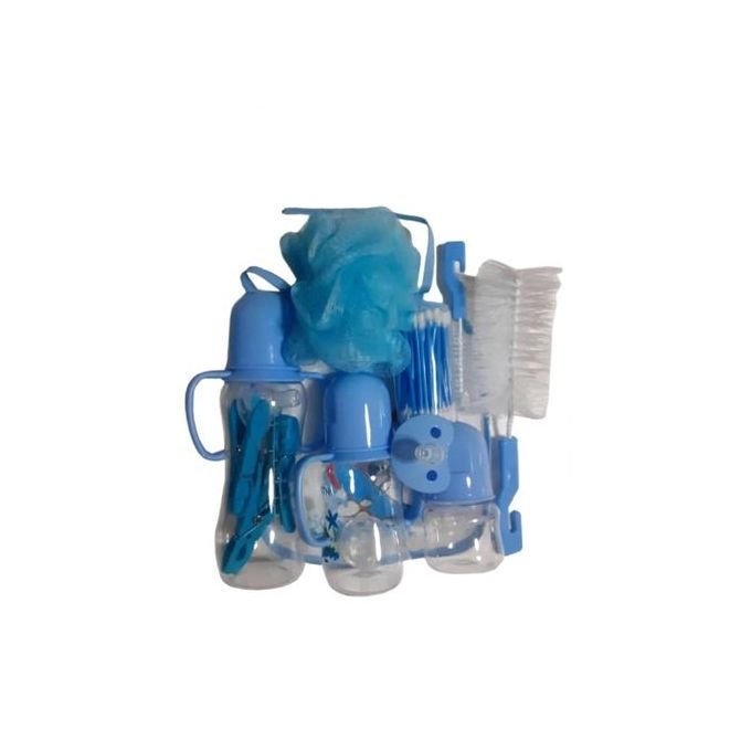 Newborn Baby Bottle Starter Set - Blue