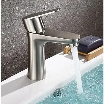 Basin Mixer- Silver