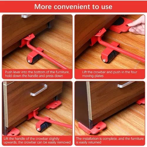 Heavy Furniture Mover Lifter Shifting Tool Set