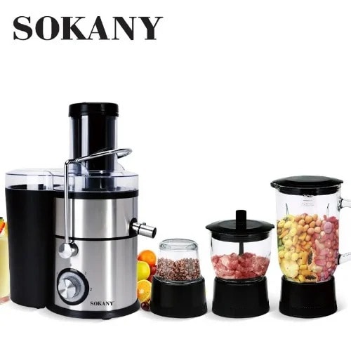 Juicer And Blender - Sk-629 - 6 In 1 - 1000w