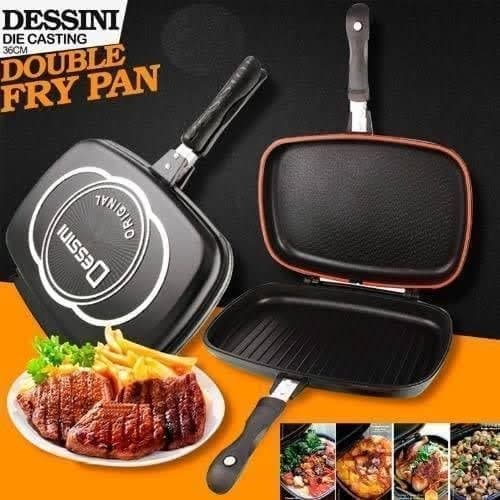 Non-stick Double-sided Pressure Grill Pan