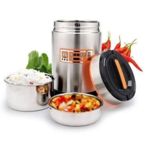 Jc Stainless Steel Heat Preservation Food Flask - 1.4l