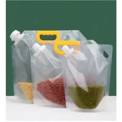 Food & Liquid Storage Container Bag - 3pcs  -Small- Size