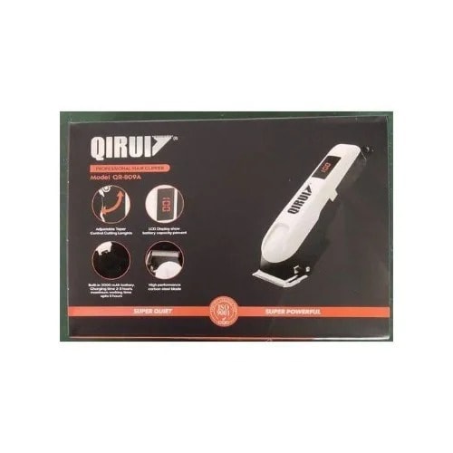 Qirui Professional Electric Rechargeable Hair Clipper - 12W