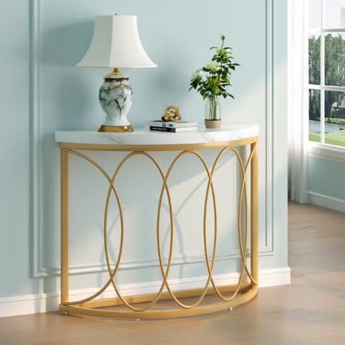 Half-moon Console Table