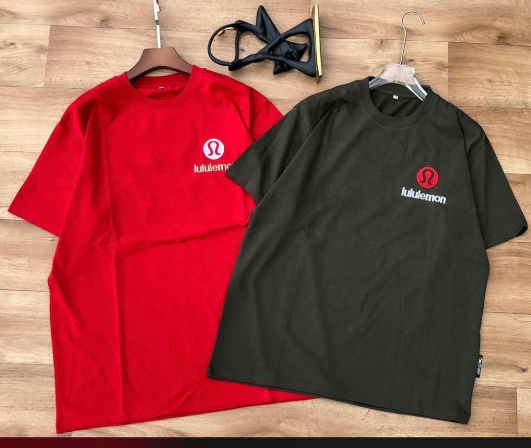 Quality lululemon Round Neck Polo T-Shirt