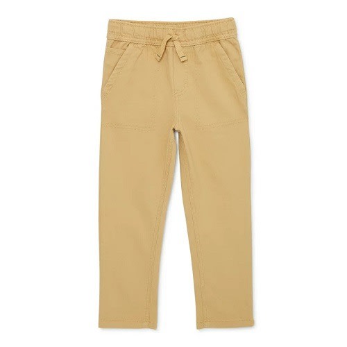Stretch Twill Pants - Khaki Brown