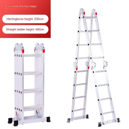 5m Multipurpose Aluminum Ladder - Building Ladder