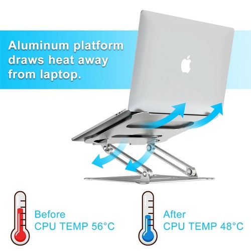 Laptop And Tablet High Quality Metallic Aluminium Stands