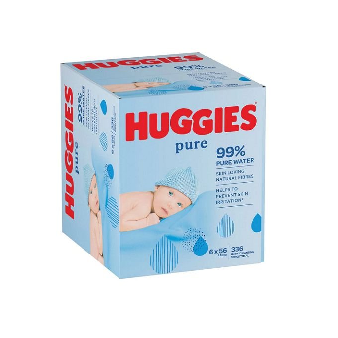 Huggies Pure Baby Wipes - 336 Count
