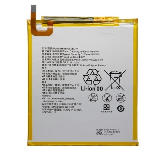 Replacement Battery For Hauwei Mediapad M3 Hb2899c0ecw