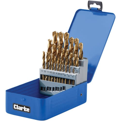 Drill Bit Set - Hss Titanium Professional - 30pcs