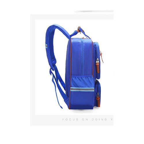 Breatheable Lightweight Children Waterproof School Backpack Bag - Blue