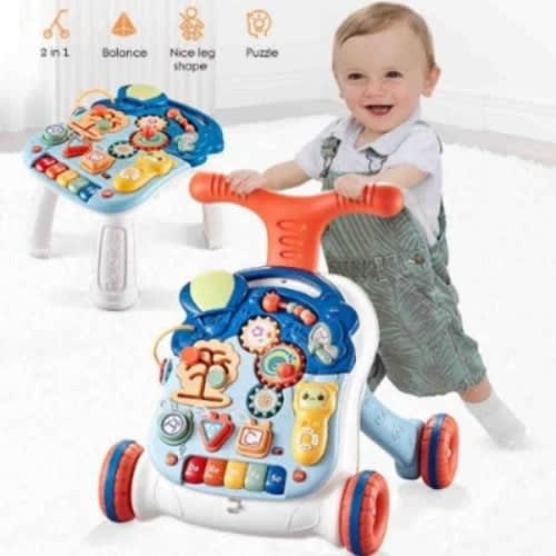 2 In 1 Multifunctional Baby Walker