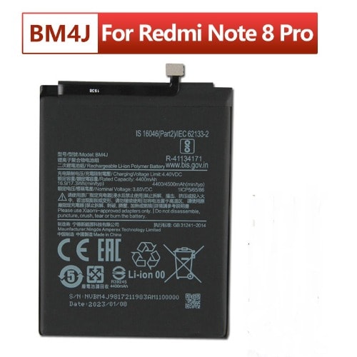 Replacement Battery For Redmi Note 8pro Bm4j