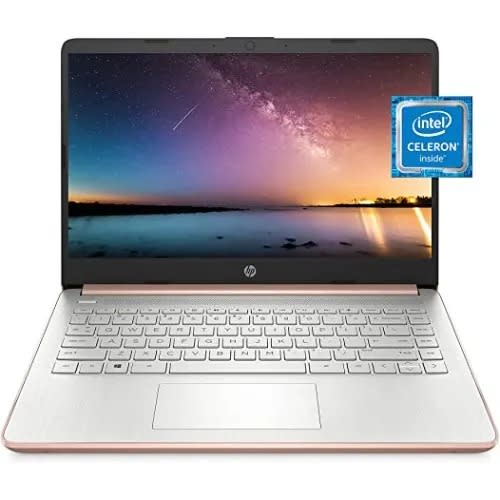 14-dq0003dx -14" - Intel Celeron - 64GB RAM- 4GB ROM  - Win 10 - S Mode Webcam - Pale Gold
