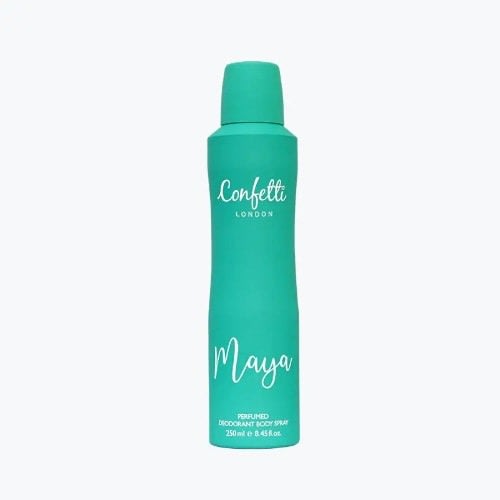 Confetti London Perfumed Deodorant Body Spray - Maya - 250ml