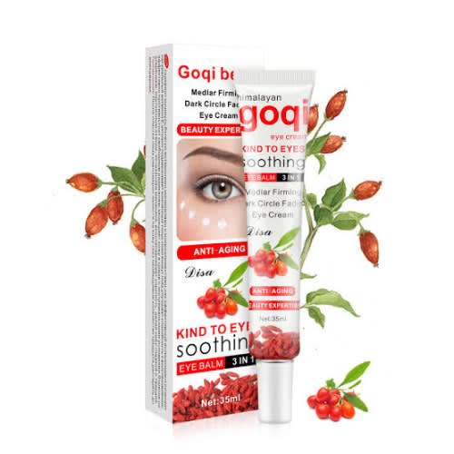 Goqi - Medlar Anti-Wrinkle Dark Circles Fading Nourishing Eye Cream Skin Care - 35ml