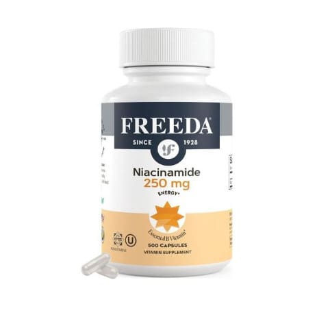 Niacinamide (vitamin B3) 250 Mg - 500 Capsules