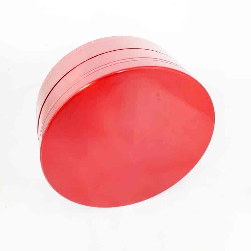 Herb Tobacco Grinder - 100mm - RED
