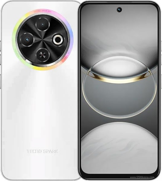 Tecno Spark 30C KL5- 6.6"' - 128gb+ 6gb-5000mah - White