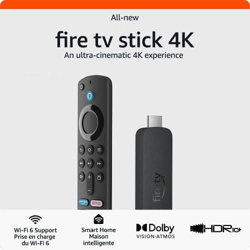 Fire Tv Stick 4k - 2023 - 2nd Gen - Latest Alexa Voice Remote - Tv Controls - Dolby Vision