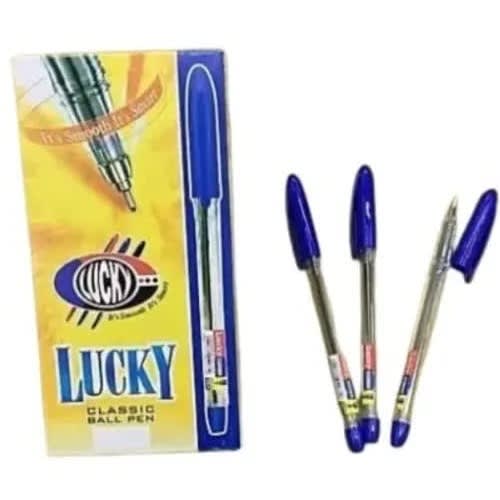 Lucky Ball Pen - 50 Pcs - Blue