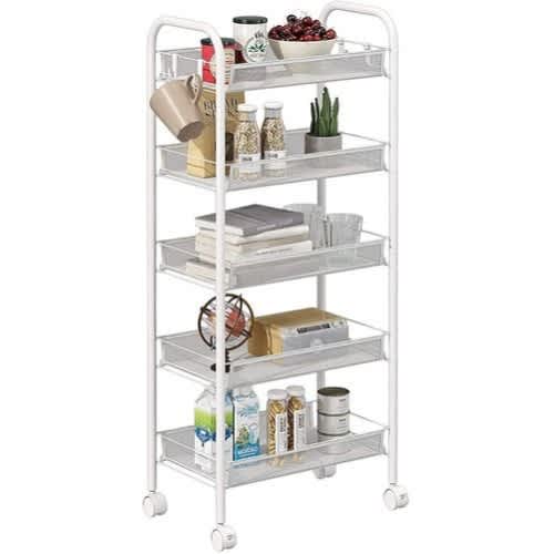 Multifunction 5-tiers Spice Shelf- Spice Rack For Kitchen