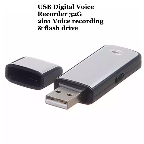 USB Digital Voice Recorder 32GB