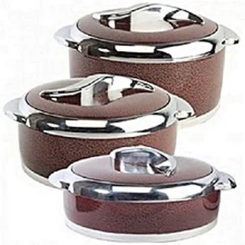 Food Warmer Casserole Set - 3 Piece Set