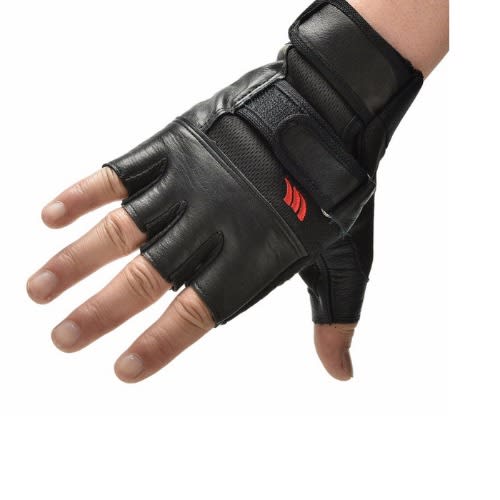 Leather Weightlifting Gym Gloves -1pair