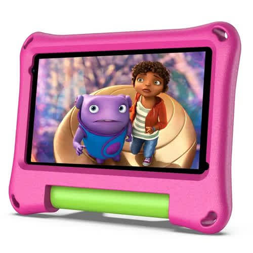 Genius Kids G8 Max Dual Sim Kids Tablet 4G RAM/256GB ROM- Pink