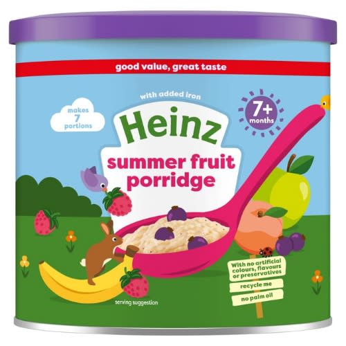 Summer Fruit Porridge Baby Food 7+ Months 220g
