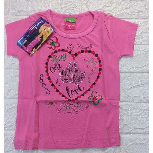Girls T-shirt Top - Pink