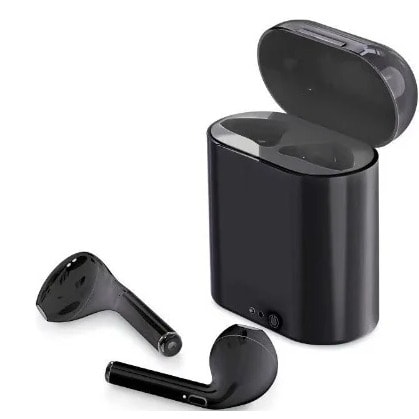 I7S TWS Wireless Bluetooth 5.0 Earbuds - Black